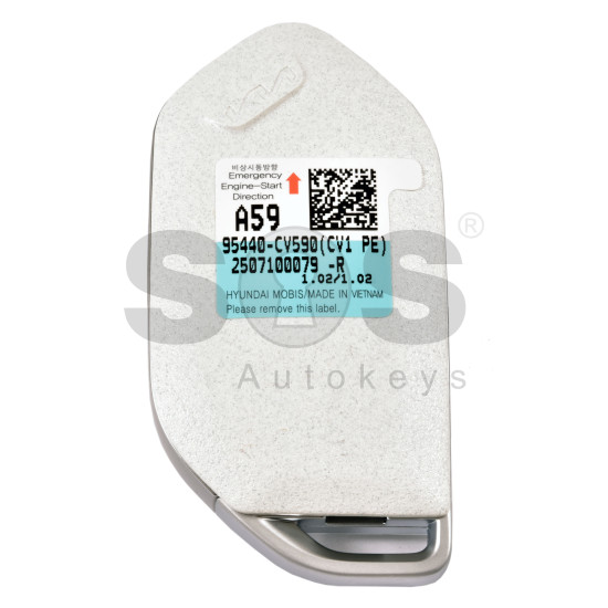 OEM Smart Key for KIA EV6 2025  Buttons:6/ Frequency:433MHz / Transponder: NCF29A/HITAG AES  /  Part No: 95440-CV590 /  Keyless Go /   Automatic Start 