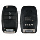 OEM Flip Key for Kia SOLUTO 2022-2025 Buttons:2 / Frequency:433MHz / Transponder: PCF7938    / Immobiliser System:Immobiliser Box / Part No:  95430-H7300 