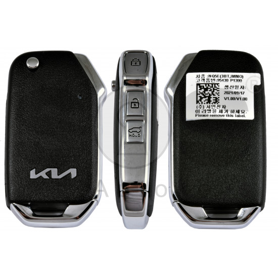 OEM Flip Key for Kia Sportage 2022+  / Buttons:3 / Frequency:433MHz / Transponder:PCF7939/HITAG AES / Part No: 95430-P1300	 Keyless Go