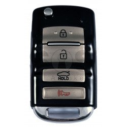 OEM Flip Key for KIA Cadenza 2016 Buttons:4 / Frequency:433MHz / Transponder:TIRIS DST80 / Part No :  95430-F6000	