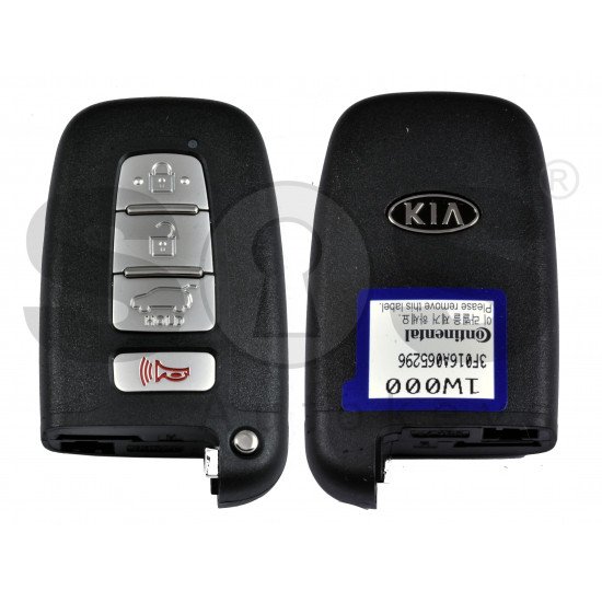 OEM Smart Key for KIA Rio 2012-2015  Buttons:4 / Frequency:443MHz / Transponder: PCF7952/HITAG 2 / Blade signature:HY22 / Part No:  95440-1W000
