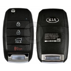 OEM Flip Key for KIA Sportage 2015  Buttons:4 / Frequency:315 MHz / Transponder: No Transponder   /  Part No: 95430-3W350	