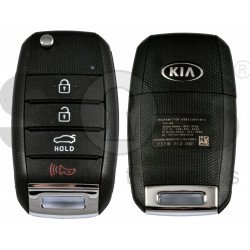 OEM Flip Key for KIA RIO 2014 Buttons:4 / Frequency:315 MHz / Transponder: No Transponder   /  Part No: 95430-1W023
