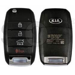 OEM Flip Key for KIA Sorento 2016 Buttons:4 / Frequency:433 MHz / Transponder: No Transponder   /  Part No: 95430-C5100	