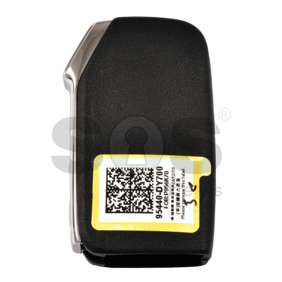 OEM Smart Key for Kia CARENS 2023 Buttons:4/ Frequency:433MHz / Transponder: ATMEL AES 6A / Part No: 95440-DY700 / Keyless Go / Automatic Start OEM Smart Key for Kia CARENS 2023 Buttons:4/ Frequency:433MHz / Transponder: ATMEL AES 6A / Part No: 95440-DY700 / Keyless Go / Automatic Start