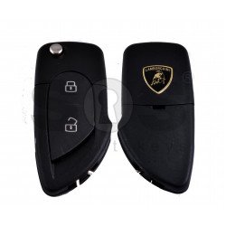 OEM Flip Key for Lamborghini Buttons:2 / Frequency:315MHz / Transponder: ID48/ Blade signature:HU66 / Part No: 400837231A