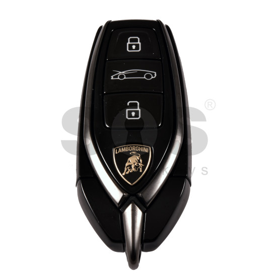 OEM smart Key for Lamborghini REVUELTO  Buttons:3+1p / Frequency:434MHz / Transponder: MLB CHIP/  Part No:  4L0 959 752 G/4L0959752G