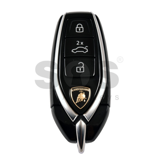 OEM smart Key for Lamborghini 2021+ Buttons:3  / Frequency:434MHz / Transponder: MLB CHIP LOCKED/  Part No: 4ML959752AF / 4ML 959 752 AF