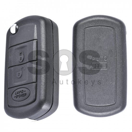 OEM Flip Key for Land / Range Rover Buttons:3 / Frequency:433MHz / Transponder:PCF 7941 / Blade signature:HU92 / Immobiliser System:EWS / Part No:YWX000061 / KEYLESS GO
