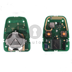 Remote Key (PCB) for Rover Buttons:2 / Frequency:434MHz / Immobiliser System:LUCAS / Part No:YWX101200/ YWX101220