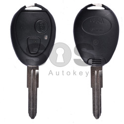 OEM Regular Key for Land Rover DISCOVERY 2 Buttons:2 / Frequency:433MHz / Transponder:PCF 7930/31 / Blade signature:NE75 / Immobiliser System:EWS