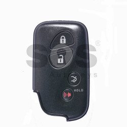 OEM Smart Key for Lexus Buttons:3+1 / Frequency: 433MHz / Transponder:Texas Crypto ID 6D - 67/68/70 / First Page: D4 / Part No: 89904-30270 / Immobiliser system: Smart Module / Keyless Go