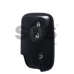 OEM Smart Key for Lexus Buttons:3 Frequency: 433 MHz Transponder:Texas Crypto ID 6D - 67/68/70 First Page: D4 Part No:89904-50561 Immobiliser system: Smart Module Keyless Go