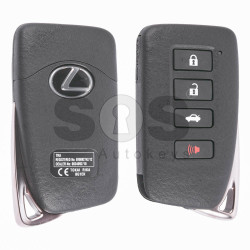 OEM Smart Key for Lexus Buttons:3+1 / Frequency:433MHz / Transponder: Texas Crypto/ 128-bit/ AES / Fist Page: A8 / Immobiliser System:Smart Module / Part No:89904-53831 / Keyless Go