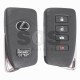 OEM Smart Key for Lexus Buttons:3+1 / Frequency:433MHz / Transponder: Texas Crypto/ 128-bit/ AES / Fist Page: A8 / Immobiliser System:Smart Module / Part No:89904-53831 / Keyless Go