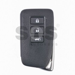 OEM Smart Key for Lexus Buttons:3 / Frequency: 433MHz / Transponder: Texas Crypto / 128-bit / AES / First Page: A8 / Part No:89904-78450 / Immobiliser system: Smart Module / Keyless Go