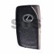 OEM Smart Key for Lexus Buttons:3+1 / Frequency:433MHz / Transponder:Texas Crypto/ ID6D - 67/68/70 / First Page: 98 / Blade signature:TOY-94 / Immobiliser system: Smart Module / Part No:23472/SDPP/2012 2344 / Keyless Go