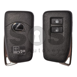OEM Smart Key for Lexus Buttons:2 / Frequency: 434MHz / Transponder: Texas Crypto 128-Bit AES / First Page: A8 / Immobiliser system: Smart System / Blade signature: TOY-48 / Part No: 89904-78440 / Keyless Go