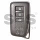 OEM Smart Key for Lexus Buttons:3 / Frequency: 433MHz / Transponder: Texas Crypto/ 128-Bit/ AES / First Page: A8 / Part No: 89904-78590 / 89904-78591 / Model: BG1EW / Keyless Go
