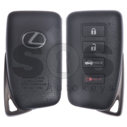 OEM Smart Key for Lexus Buttons:3+1 / Frequency: 315MHz / Transponder: Texas Crypto / 128-bit / AES / First Page: A8 / Part No:89904-53651 / Keyless Go