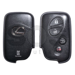 OEM Smart Key for Lexus RX350 Buttons:3+1 / Frequency: 434MHz / Transponder:Texas Crypto ID 6D - 67/68/70 / First Page: 98 / Part No: 89904-48701 / Immobiliser system: Smart Module / Keyless Go