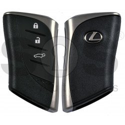 OEM Smart Key for Lexus UX Buttons:3 / Frequency:434MHz / Transponder: DST AES / First Page: AA /  Part No: 8990H-76300/8990H-76320  / Keyless Go