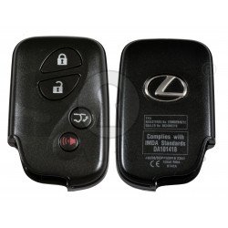 OEM Smart Key for Lexus RX 2010+ Buttons:3+1p / Frequency: 433MHz / Transponder: Tiris 4D+ / Part No:  89904-48245 / Keyless Go / COMPATIBLE PART NO: 89904-48241/48242/48243/48244