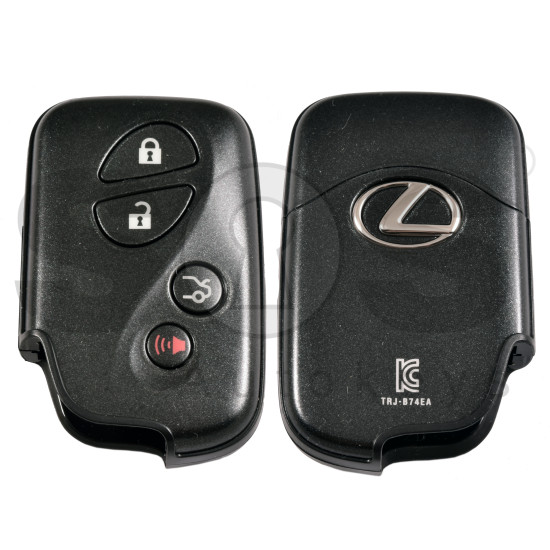 OEM Smart Key for Lexus  IS 2012 Buttons:4 / Frequency: 433MHz / Transponder: Texas Crypto DST 80 bits TMS37126  / Part No:  89904-53281 / 89904- 50G01 / Keyless Go  