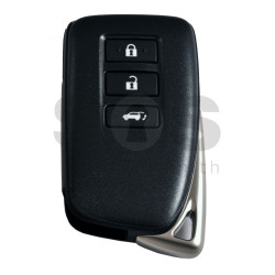 OEM Smart Key for Lexus LX570 2016-2018 Buttons:3 Frequency: 315 MHz Transponder: TIRIS RF430 (8A)  / Part No: 89904-78510	/   