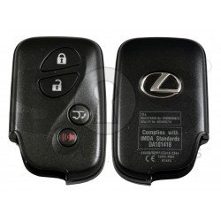 OEM Smart Key for Lexus  RX 350 Buttons:3+1 / Frequency: 433MHz / Transponder:Texas Crypto ID 6D - 67/68/70 / First Page: D4 / Part No:  89904-48243/48244 / Immobiliser system: Smart Module / Keyless Go