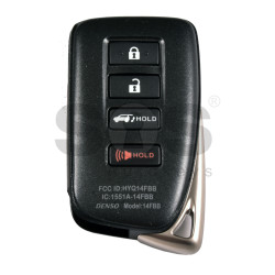 OEM Smart Key for Lexus RX350 2016-2021 Buttons:3+1 / Frequency: 314.35 / 312.11MHZ / Transponder:TIRIS RF430 (8A) / Part No:  89904-0E160/48C30/0E170 / Immobiliser system:Smart Module / Keyless Go 
