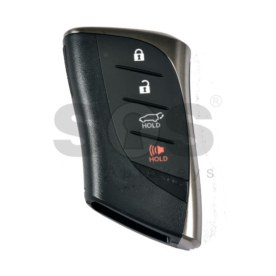 OEM  Smart Key for Lexus RX350 2023-2024 Buttons:3+1P / Frequency: 314.35/312.11MHZ / Transponder: RF430 (8A)  /   Part No:  8990H-0E620/0E621/F6030/F6031/78022	   / Keyless Go