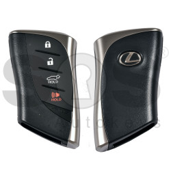 OEM  Smart Key for Lexus LX 600 2022 Buttons:4 / Frequency:434MHz / Transponder: TIRIS RF430 (8A)  /    Part No: 8990H-78151  / Keyless Go