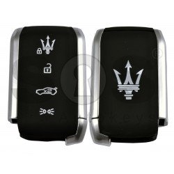 OEM Smart Key for Maserati Buttons:4 / Frequency:433MHz / Transponder: NCF 29A1 HITAG AES / Part No : 182 0 00813 00D /  Keyless Go