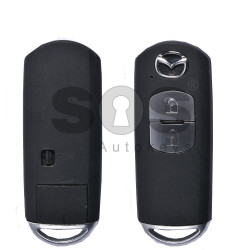 Smart Key for Mazda Buttons:2 / Frequency:434MHz / Transponder:HITAG PRO / Blade signature:MAZ-24R/MAZ-14 / Immobiliser System:Smart Module / Part No: / Keyless Go