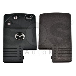OEM Smart Card for Mazda CX-9 Buttons:3 / Frequency: 433MHz / Transponder: 4D63 / Blade signature: MAZ-24R/MAZ-14 / Part No: TDY6-67-5RYA / Keyless GO