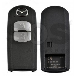 OEM Smart Key for Mazda CX7 2011 Buttons:2 / Frequency:434MHz / Transponder:No transponder  /  Blade signature:MAZ-24R/MAZ-14 /Part No:EJY2-67-5RY /  Model : SKE11B-04 / Keyless Go