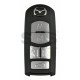 OEM Smart Key for Mazda   Buttons:5/ Frequency:434MHz / Transponder:  NO Transponder   /  Blade signature:MAZ-24R/MAZ-14 /Part No:LFY1-67-5RY	Keyless Go