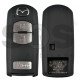 OEM Smart Key for Mazda CX5 2013 Buttons:3 / Frequency: 315MHz / Transponder: HITAG PRO/ PCF 7953 /   FCC ID: WAZSKE13D01 / Part No : KDY3-67-5DY / Keyless Go