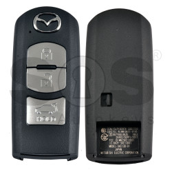 OEM Smart Key for Mazda CX8 2018 Buttons:3 / Frequency: 315MHz / Transponder: HITAG PRO/ PCF 7953 /   FCC ID: WAZSKE13D01 / Part No : TKY9-67-5DY 