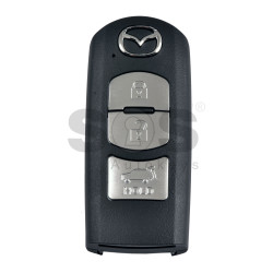 OEM Smart Key for Mazda CX8 2018 Buttons:3 / Frequency: 315MHz / Transponder: HITAG PRO/ PCF 7953 /   FCC ID: WAZSKE13D01 / Part No : TKY9-67-5DY 