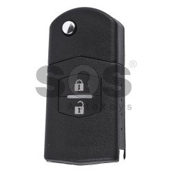 Flip Key for Mazda 5 Buttons:2 / Frequency:434MHz / Transponder:4D60 40-Bit / Blade signature:MAZ24 / Immobiliser System:IMMO BOX / Manufacture:Mitsubishi