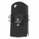 Flip Key for Mazda 5 Buttons:2 / Frequency:434MHz / Transponder:4D60 40-Bit / Blade signature:MAZ24 / Immobiliser System:IMMO BOX / Manufacture:Mitsubishi