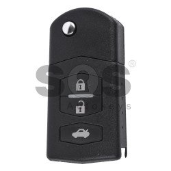 Flip Key for Mazda 2/3/6 Buttons:3 / Frequency:434MHz / Transponder:4D63 40-Bit /Blade signature:MAZ24 / Manufacturer:Mitsubishi / Part No:C236-67-5RYC