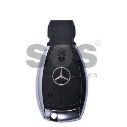 OEM Smart Key for Mercedes Buttons:3 / Frequency:433MHz / Transponder:NEC ROM 08 / Blade signature:HU64 / Immobiliser System:FBS2/3/EZS / Keyless Go (Chrome Key ) OEM Smart Key for Mercedes Buttons:3 / Frequency:433MHz / Transponder:NEC ROM 08 / Blade signature:HU64 / Immobiliser System:FBS2/3/EZS / Keyless Go (Chrome Key )