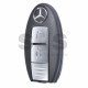 OEM Smart Key for Mercedes X-Class Buttons:2 / Frequency:434MHz / Transponder:PCF 7952 / Blade signature:NSN14 / Immobiliser System:BCM / FFC ID: CWTWB1U825 / Keyless GO (WITHOUT SLOT)