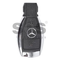 OEM Smart Key for Mercedes Buttons:2 / Frequency:433MHz / Transponder:BGA / Blade signature:HU64 / Immobiliser System:FBS 4/EZS