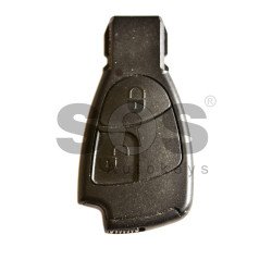 OEM Smart Key for Mercedes Buttons:2 / Frequency:433MHz / Transponder:NEC Processor / Blade signature:HU64 / Immobiliser System:EZS (Black Key)