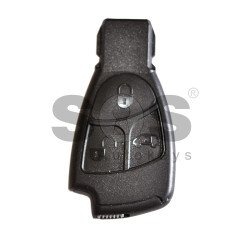 OEM Smart Key for Mercedes Buttons:3 / Frequency:433MHz / Transponder:NEC Processor / Blade signature:HU64 / Immobiliser System:EZS (Black Key)