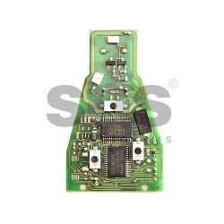 OEM Smart Key (PCB) for Mercedes-Benz Buttons:3 / Frequency:433MHz / Transponder:NEC Processor / Blade signature:HU64 / Immobiliser System:EZS (Black Key)